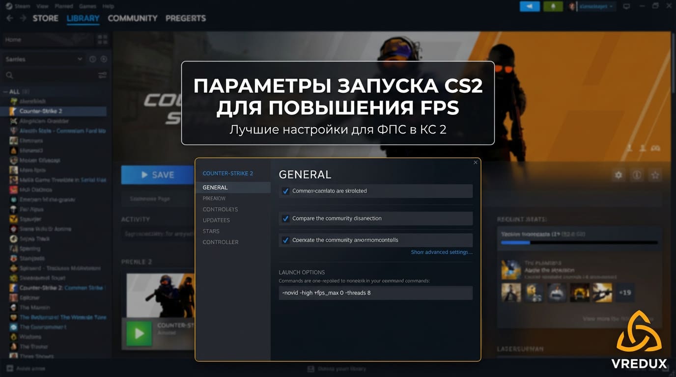 лучшие параметры запуска cs2